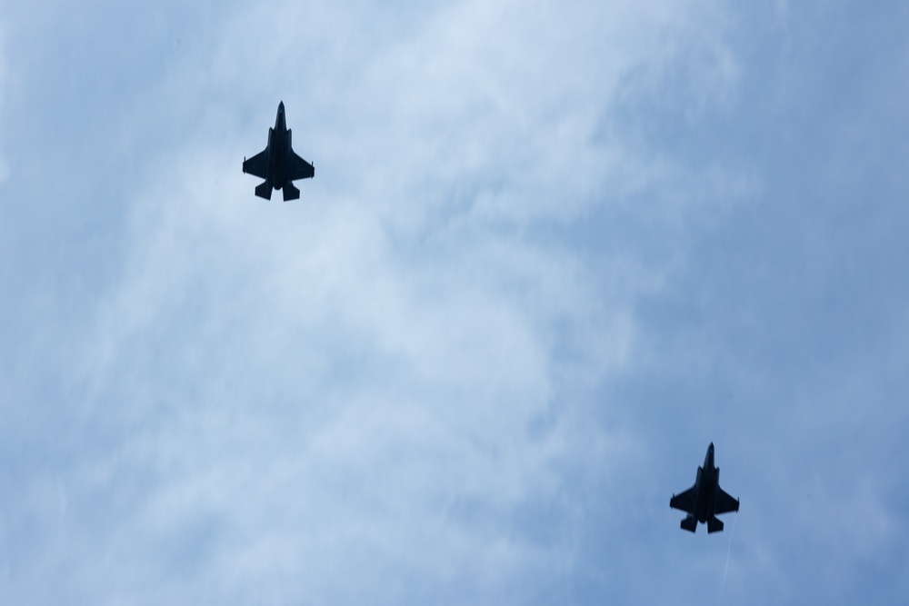 31st MEU | F-35B Lightning II fly off