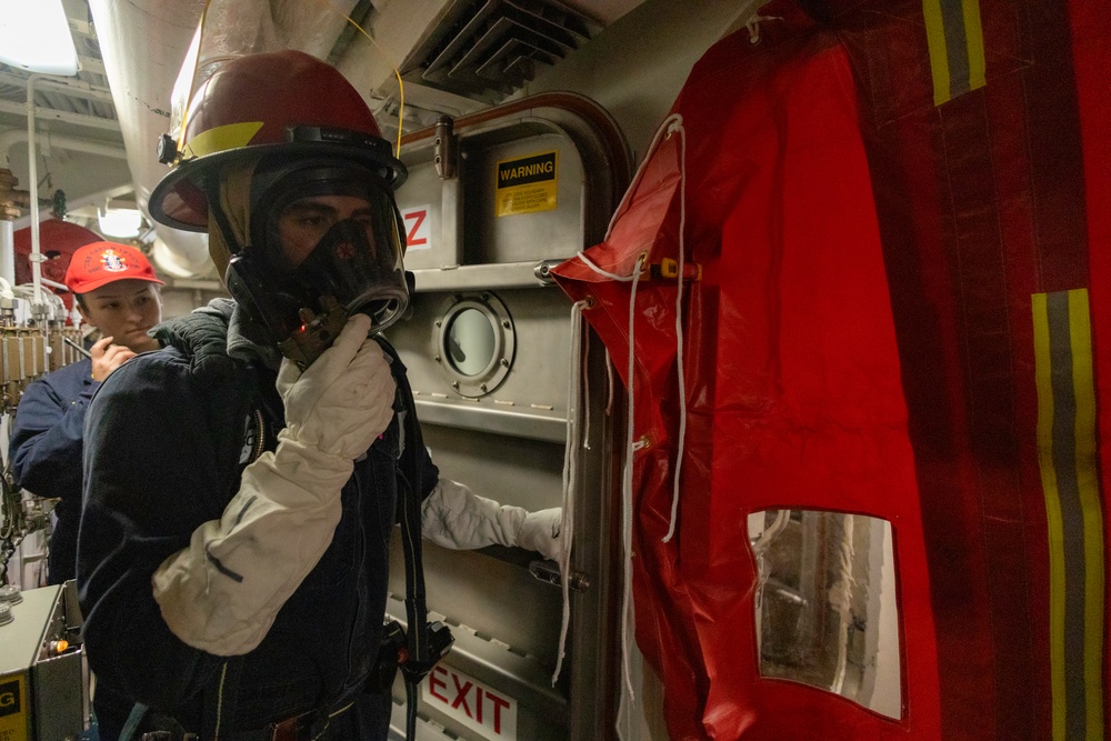 USS Carl M. Levin Conducted Operations in the North Pacific Ocean