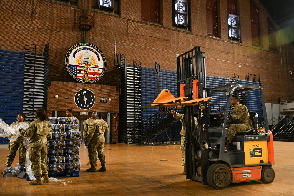 U.S. Army National Guard Mobilized for Law Enforcement Support within Washington D.C.