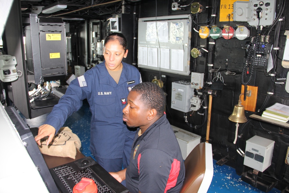 Pinckney conducts routine operations