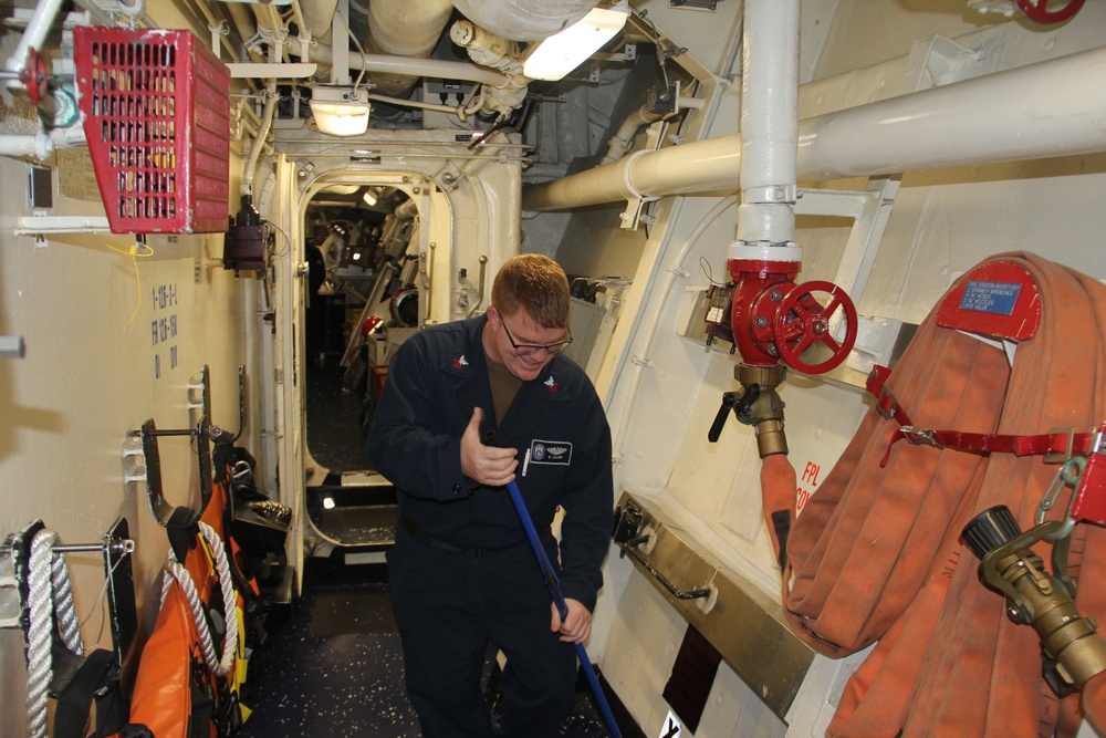 Pinckney conducts routine operations
