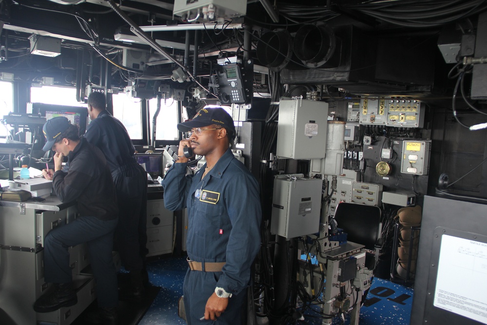 Pinckney conducts routine operations