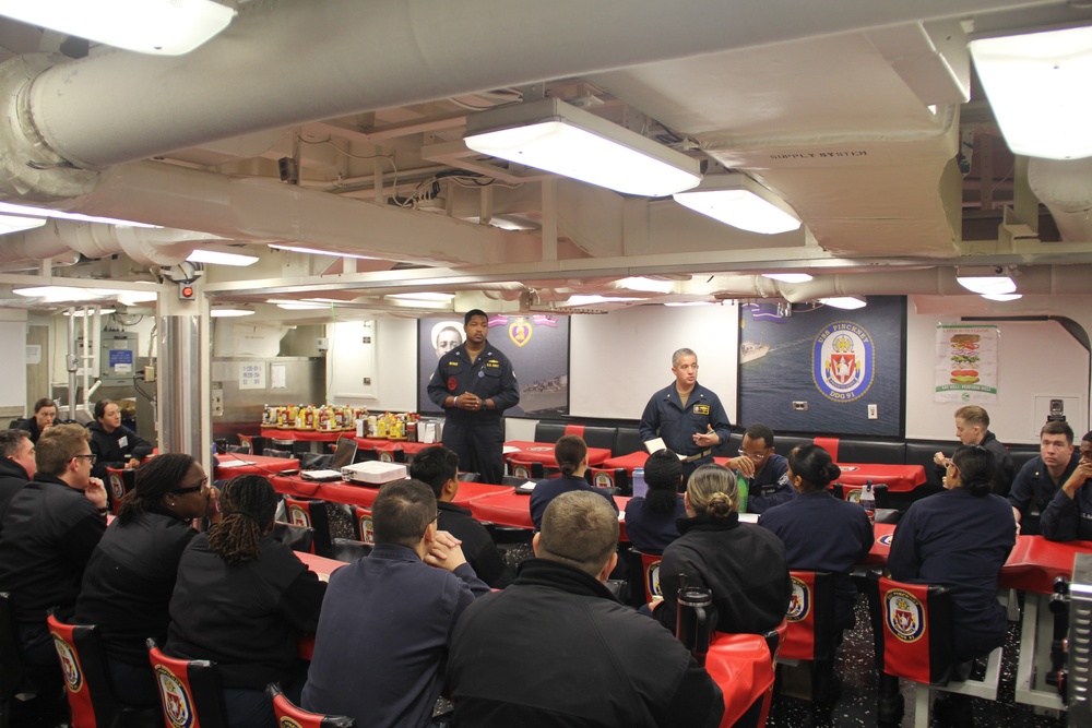 Pinckney conducts routine operations