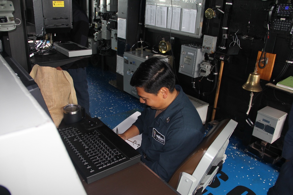 Pinckney conducts routine operations