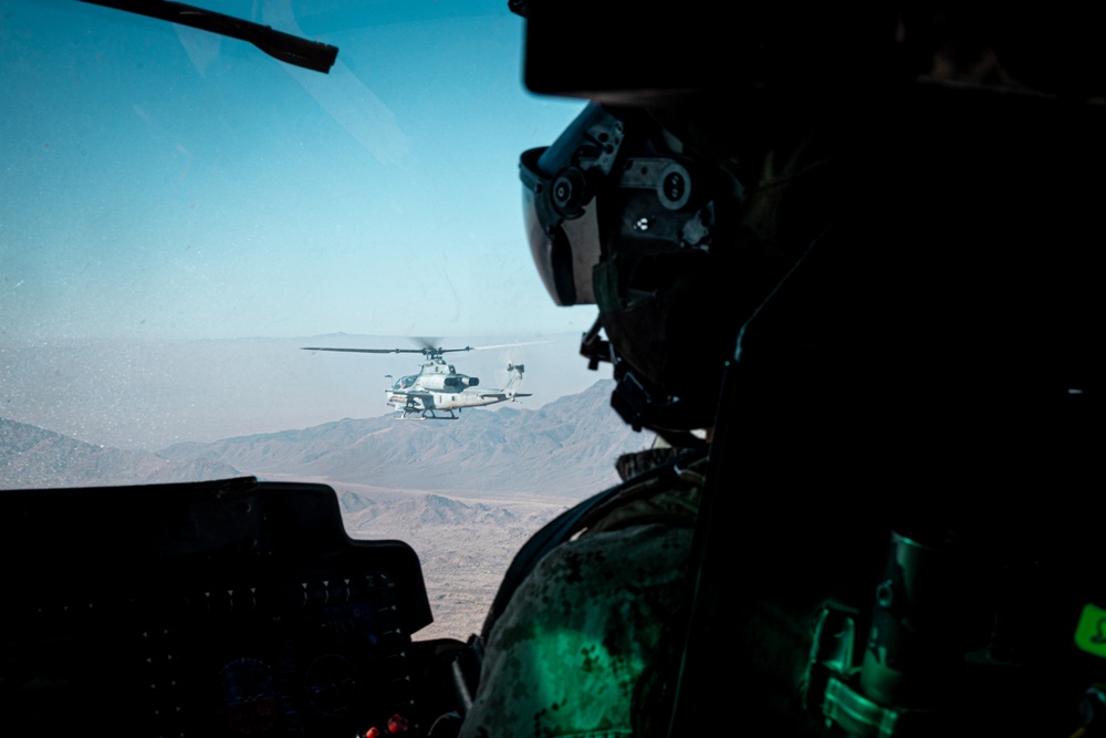 HMLA-367 Marines conduct FARP Defense