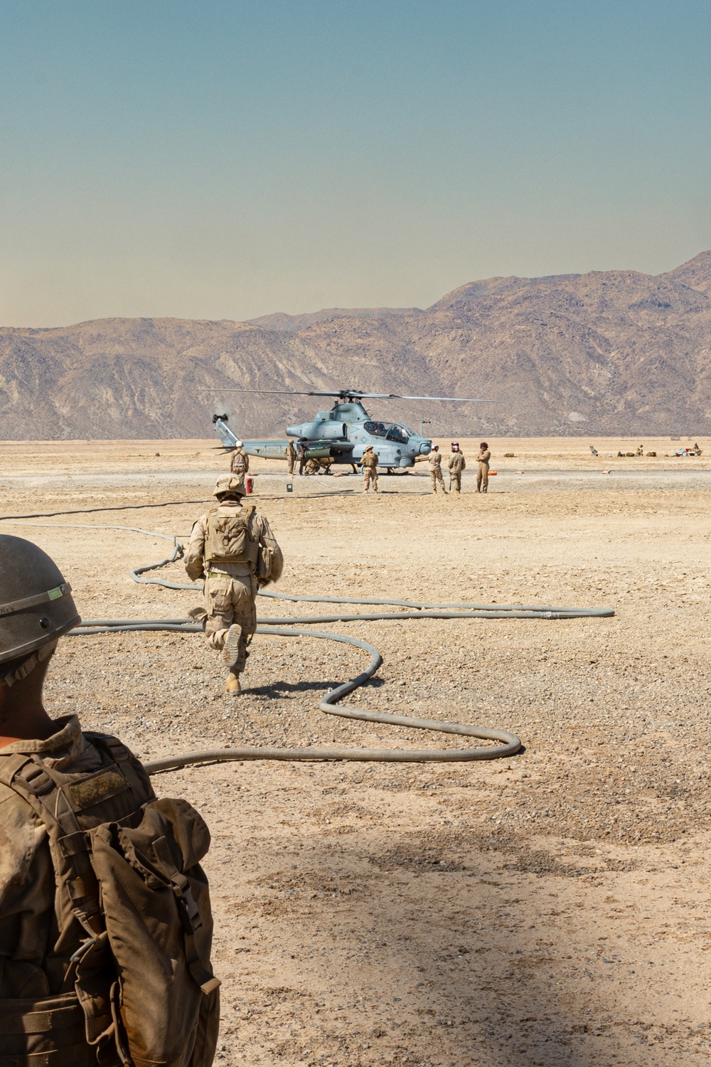 HMLA-367 Marines conduct FARP Defense