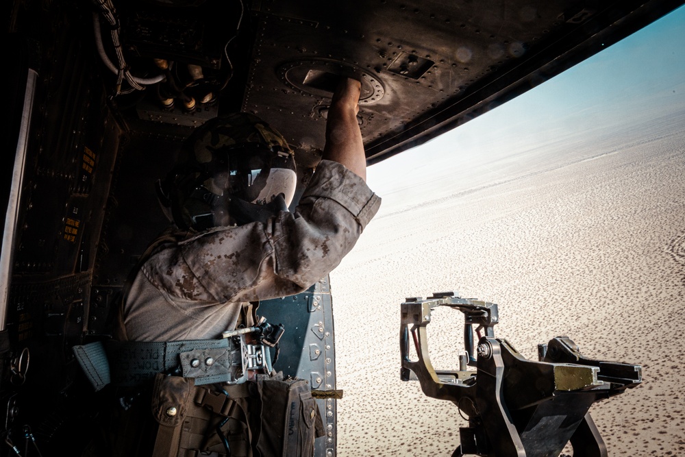 HMLA-367 Marines conduct FARP Defense