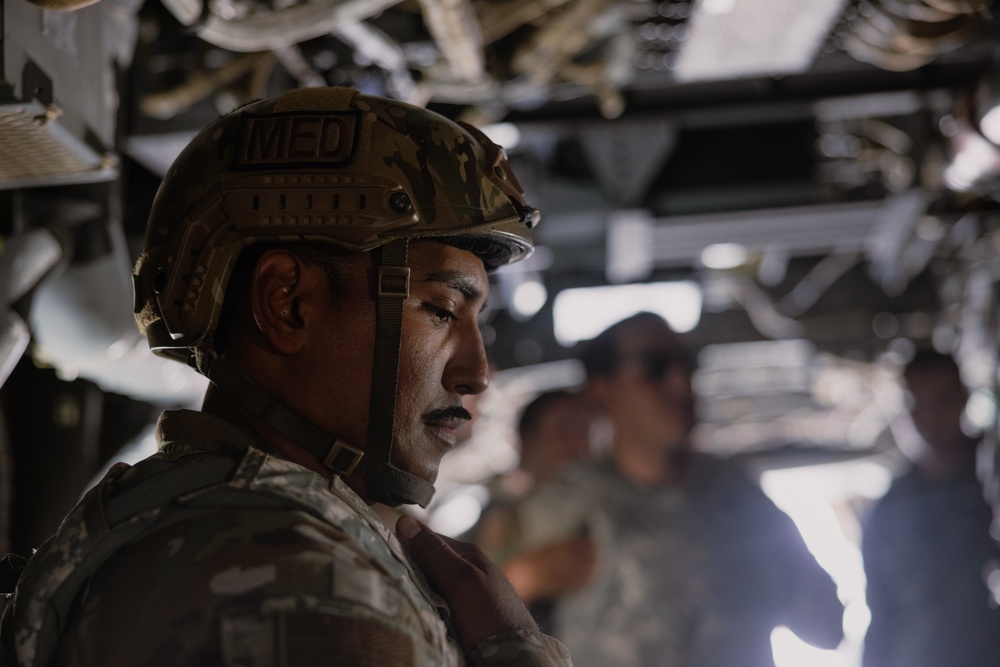 Marines and Sailors with 3rd MAW host 182nd Airlift Wing medical training
