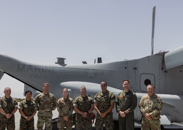 Marines and Sailors with 3rd MAW host 182nd Airlift Wing medical training