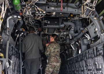 Marines and Sailors with 3rd MAW host 182nd Airlift Wing medical training