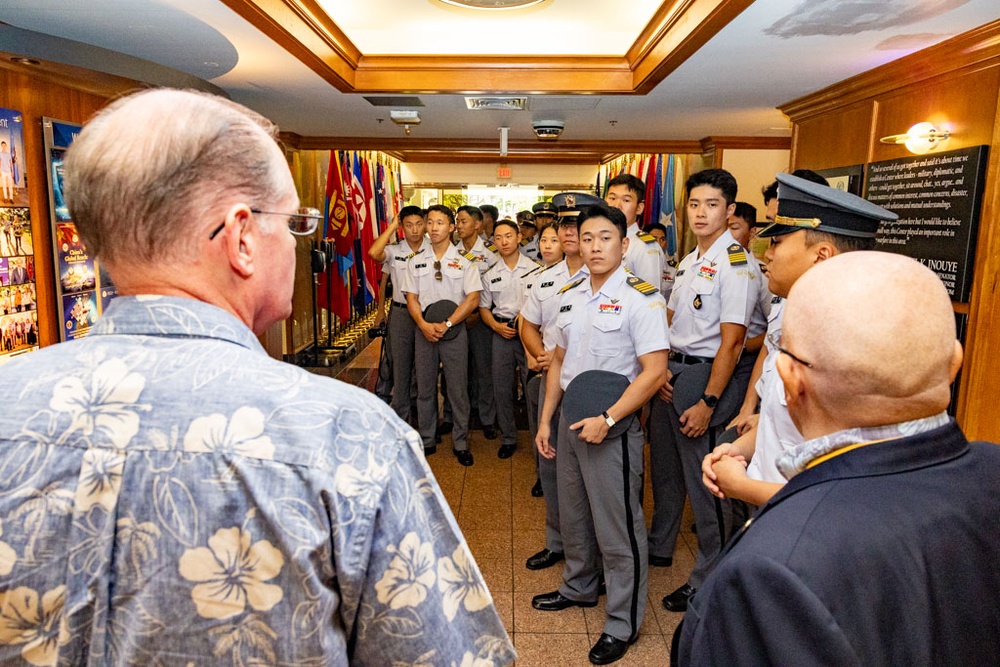 Republic of Korea Military Academy Cadets visit DKI APCSS