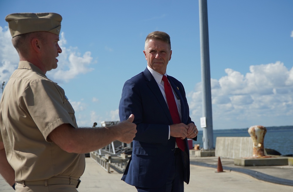 Congressman Rob Wittman visits Naval Weapons Station Yorktown