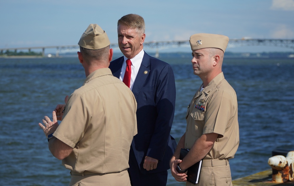 Congressman Rob Wittman visits Naval Weapons Station Yorktown