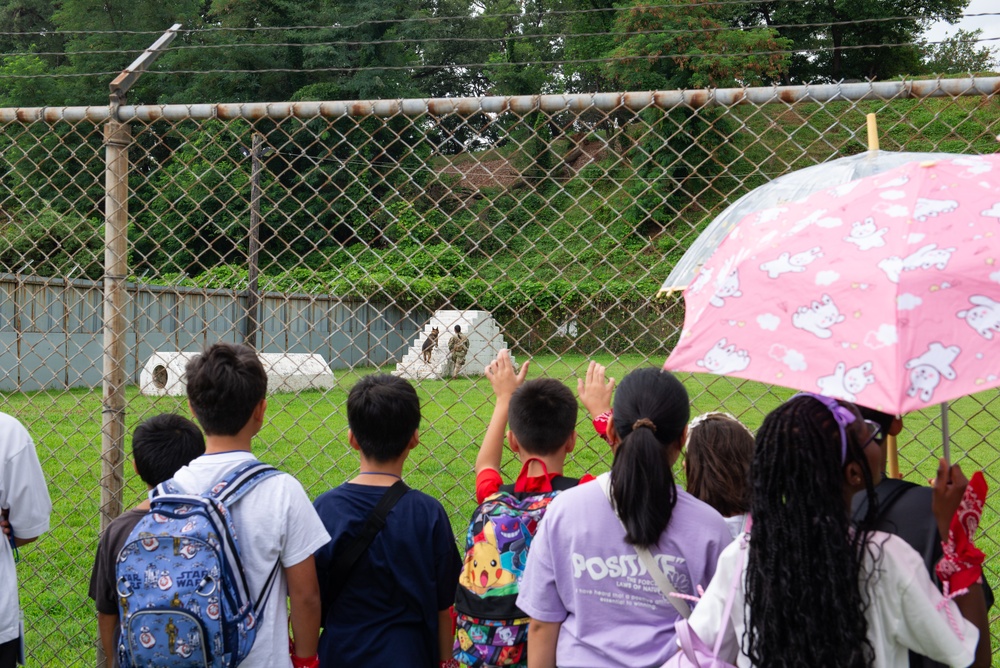 U.S., ROK students tour Osan