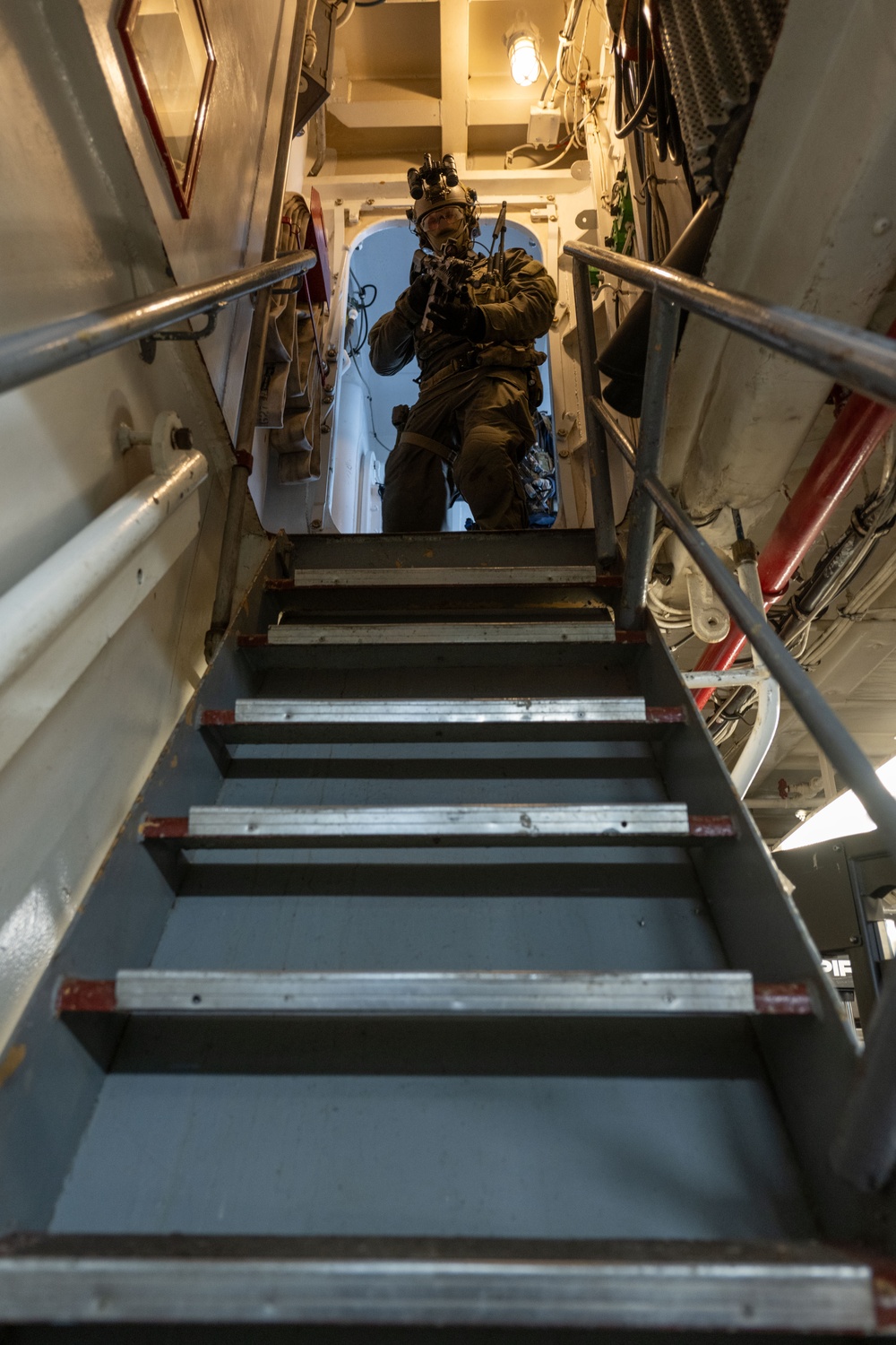 U.S. Navy SEALs, U.S. Coast Guard MSRT West conduct VBSS during AE25