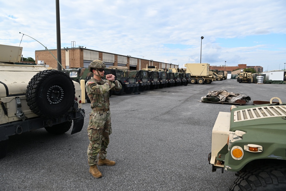 U.S. Army National Guard Mobilized for Law Enforcement Support within Washington D.C.