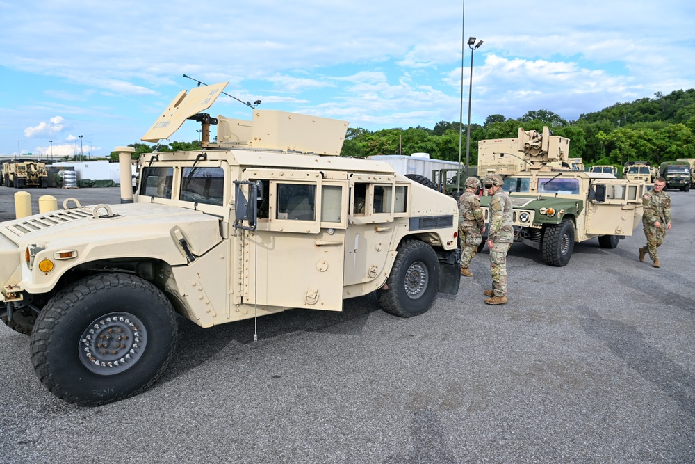 U.S. Army National Guard Mobilized for Law Enforcement Support within Washington D.C.