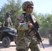Georgia Army National Guard conducts joint foot patrol in Del Rio, Texas