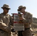Marines place signs at Yuma NDA