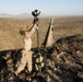Marines place signs at Yuma NDA