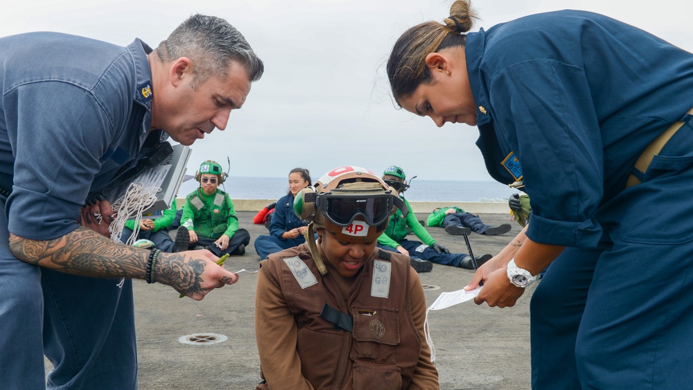 USS Theodore Roosevelt Mass Casualty Drill