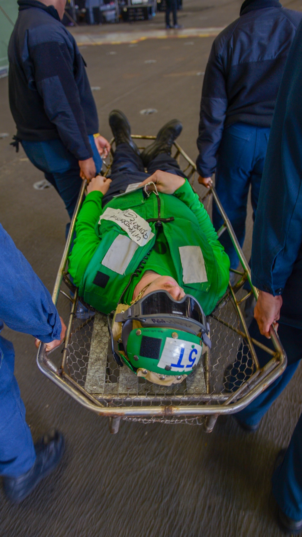 USS Theodore Roosevelt Mass Casualty Drill