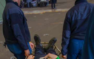 USS Theodore Roosevelt Mass Casualty Drill