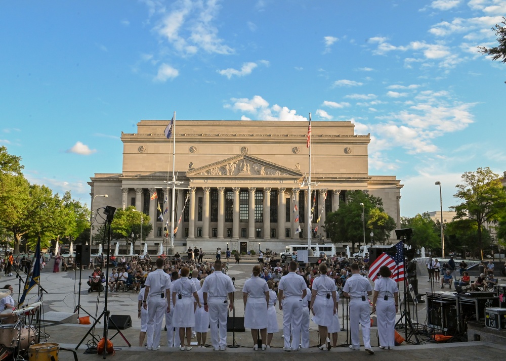 Sea Chanters at Navy Memorial