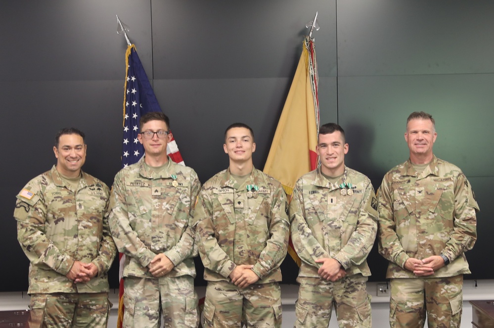 Soldier, Noncommissioned Officer, and Junior Officer of the 4th Quarter