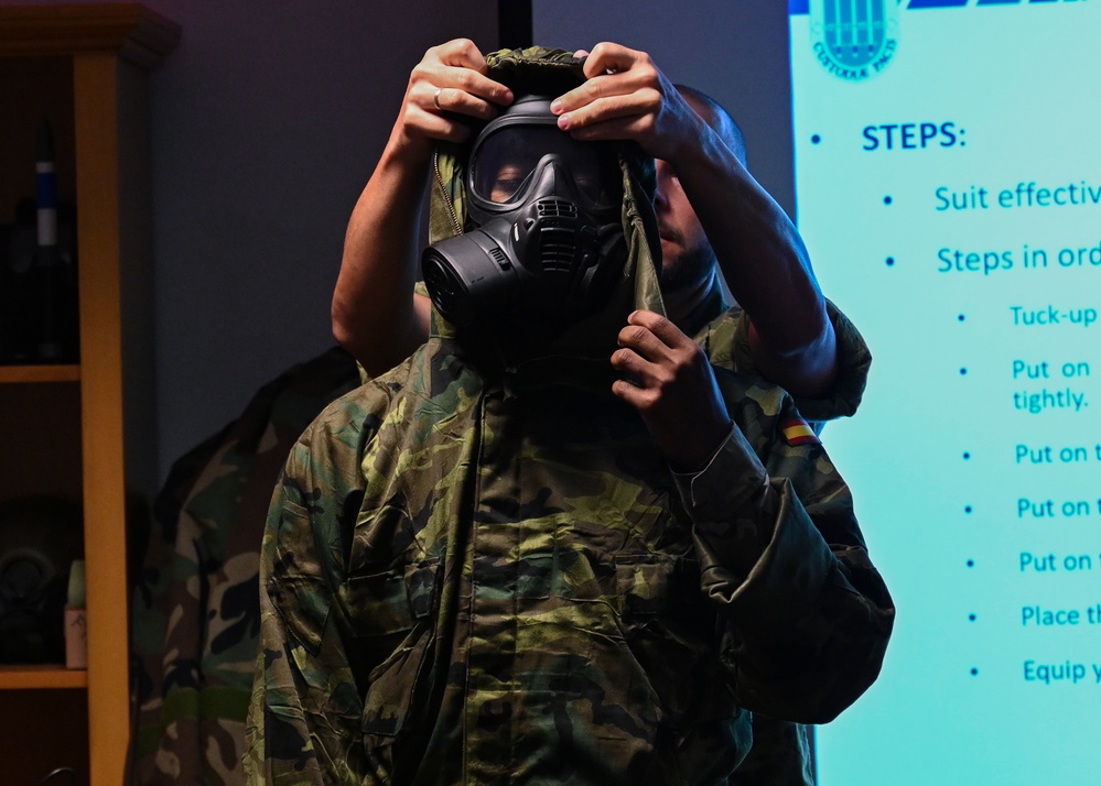 U.S. and Spanish Armed Forces Sharpen CBRNE Response Skills Together