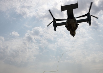 US Marines, Airmen sharpen land, sea personnel recovery capabilities for CJTF-HOA