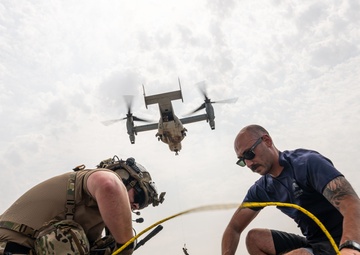 US Marines, Airmen sharpen land, sea personnel recovery capabilities for CJTF-HOA