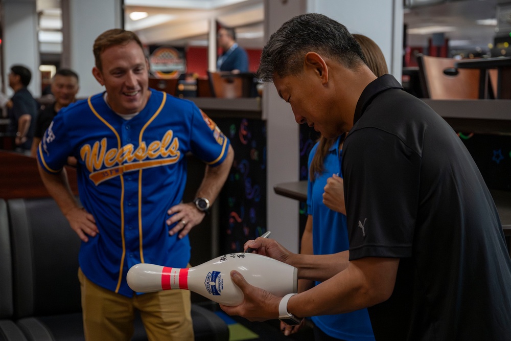 35th FW and Misawa City Leadership Bond Through Bowling