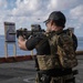 EODMU 5 Conducts Small-Arms Proficiency Shoot aboard George Washington