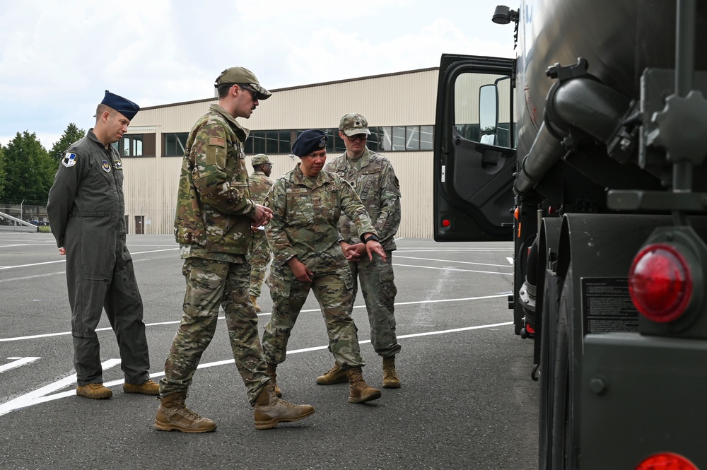 52nd FW command team gains insight through immersion tours