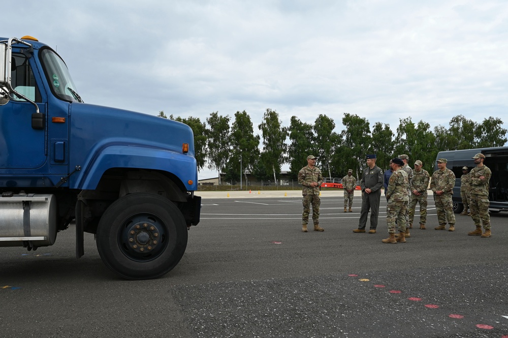 52nd FW command team gains insight through immersion tours