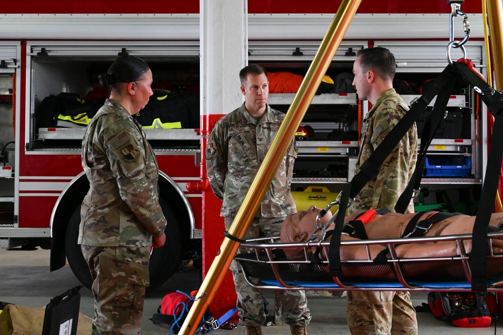 52nd FW command team gains insight through immersion tours