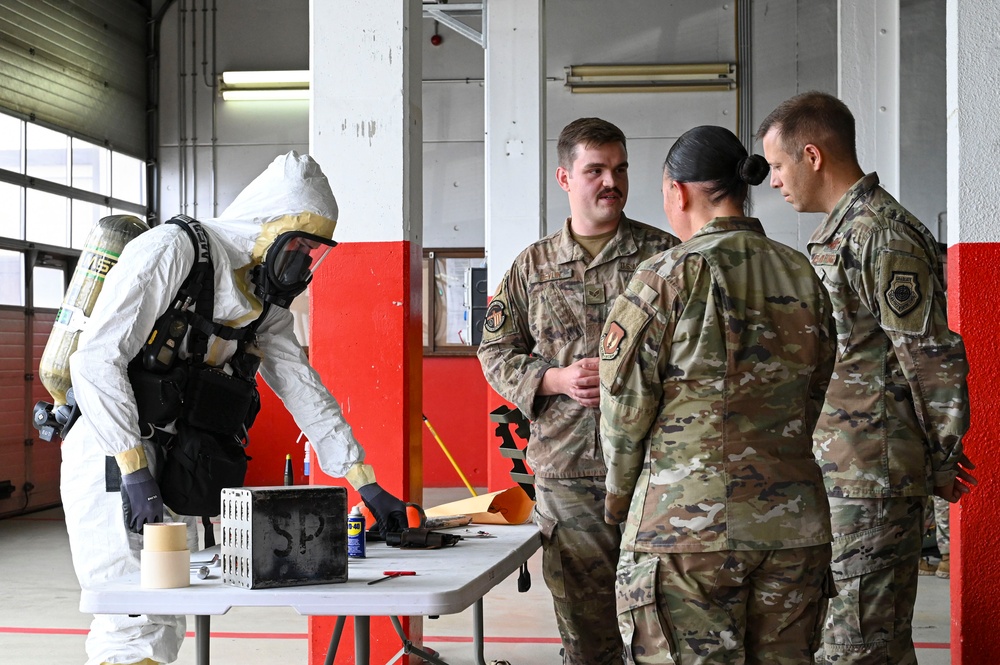 52nd FW command team gains insight through immersion tours