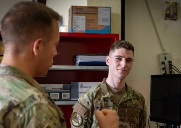 52nd FW command team gains insight through immersion tours