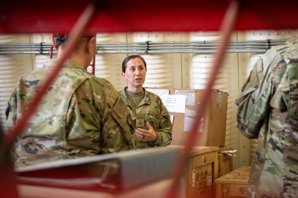52nd FW command team gains insight through immersion tours