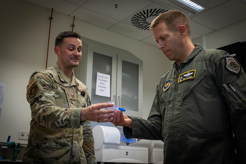 52nd FW command team gains insight through immersion tours