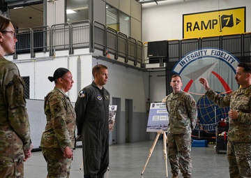 52nd FW command team gains insight through immersion tours