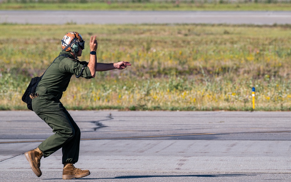U.S. Marines participate in Red Flag Alaska
