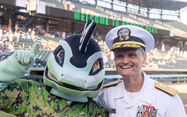 NNSY Joins Navy Night with the Norfolk Tides Aug. 9