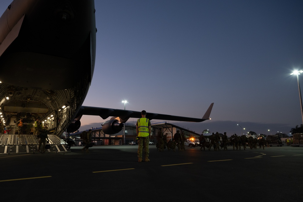 JB Charleston sustains personnel and cargo movement during Talisman Sabre 2025