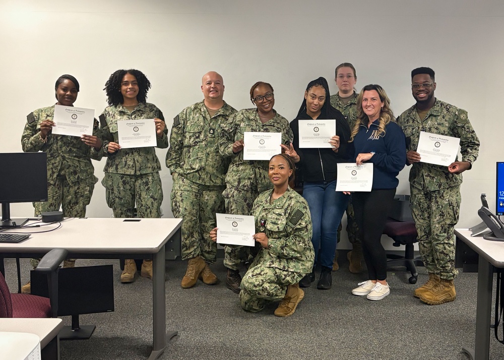 CSS Sailors, Civilians hold collaborative Yeoman rating Workshop