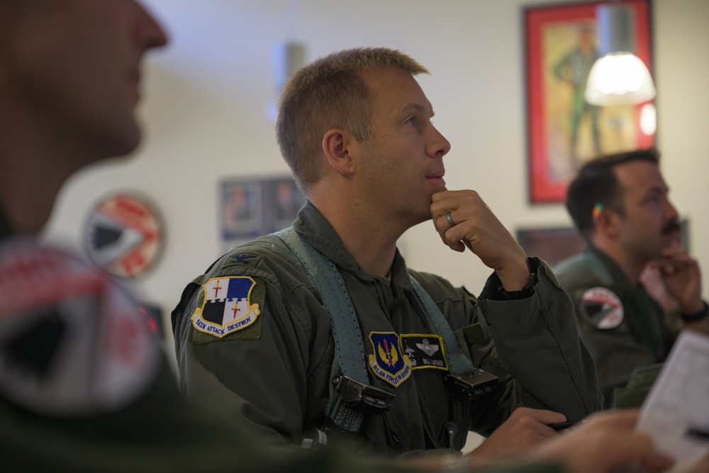 Leading from the skies: Col. William Lutmer makes first flight at Spangdahlem AB as 52nd FW commander