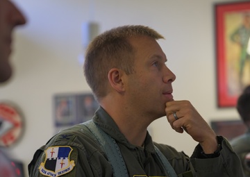 Leading from the skies: Col. William Lutmer makes first flight at Spangdahlem AB as 52nd FW commander