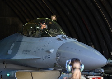 Leading from the skies: Col. William Lutmer makes first flight at Spangdahlem AB as 52nd FW commander