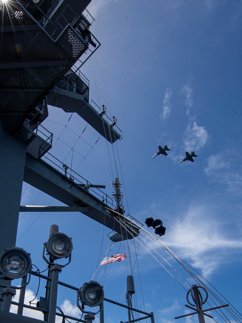 George Washington Conducts Flight Operations